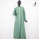 GAMIS OZIAS BROKAT GLITER 09954 LD 105 I Gamis Fashion Muslimah I Gamis Lebaran Motif Nyaman