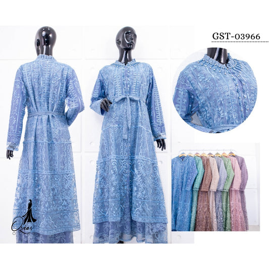 GAMIS OZIAS TILE CHANTILY 03966 LD 105 I Gamis Fashion Musimah I Gamis Kondangan Cantik Muslim Nyaman