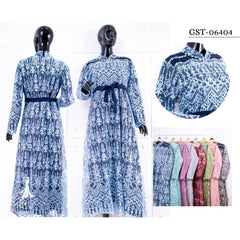 GAMIS OZIAS TILE CALENDULA 06404 LD 105 I Gamis Mewah Wisuda I Gamis Brisemade Muslim Nyaman