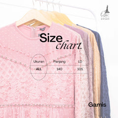 GAMIS OZIAS BROKAT IMPORT PREMIUM 09589 LD 105 I Dress Kondangan Simpel I Dress Lebaran Muslim Nyaman