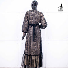 GAMIS OZIAS BROKAT IMPORT 09687 LD 105 I Gamis Fashion Muslimah I Gamis Kondangan Cantik Nyaman Panjang