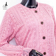 GAMIS OZIAS BROKAT MONICA 09691 LD 105 I Gamis Pengajian Dewasa I Busana Muslimah Busui Friendly Panjang Santai