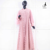 GAMIS OZIAS BROKAT FIMELA 09846 LD 105CM I Gamis Wisuda Muslimah I Dress Home Panjang Santai Nyaman Wanita