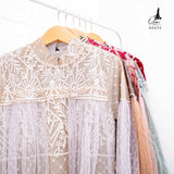 GAMIS OZIAS TILE 09429 I Fashion Remaja kondangan I Gamis Dewasa Panjang
