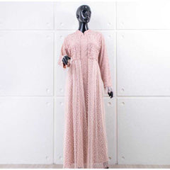 GAMIS OZIKO BROKAT IORA CEILO PREMIUM 09910 I Gamis Pesta Remaja I Gamis Busui friendly Muslim Nyaman 2XL