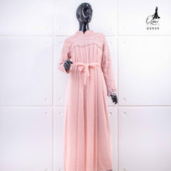 GAMIS OZIAS TILE PREMIUM IMPORT 03949 LD 105 I Gamis Wisuda Mewah Elegant Muslim Nyaman