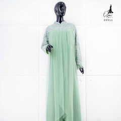 GAMIS OZIAS CERUTY 03951 I Gamis Kondangan Import I Fashion Muslimah Nyaman Panjang