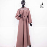 GAMIS OZIAS ZARACREPE PREMIUM 06446 LD 105 I Gamis Kondangan Muslimah I Gamis Wisuda Cantik Nyaman Panjang