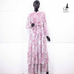 Ozias - Gamis Ceruty Sakura 03975 LD 105 I Gamis Santai Cantik I Gamis Muslimah