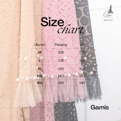 GAMIS OZIAS BROKAT POLKA 09633 LD 105 I Gamis Wisuda Sampel I Fashion Muslim Panjang Nyaman