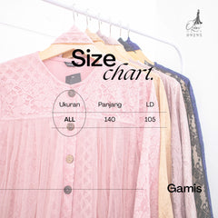 GAMIS OZIAS BROKAT AZULA 09295 LD 105 I Gamis Wanita Muslimah I Gamis Busui Friendly Panjang