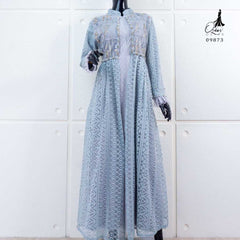 GAMIS OZIAS BROKAT ARABELLA 09873 LD 105 I Gamis Busui l Fashion Muslimah Nyaman Panjang 2XL