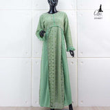 GAMIS OZIAS BROKAT KAGURA 09887 LD 105 I Gamis Remaja simpel I Gamis Elegant Busui Friendly Muslim Nyaman