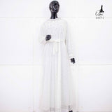 GAMIS OZIAS BROKAT PREMIUM 09971 LD 105 I Gamis Pesta Wanita I Gamis Wisuda Cantik Muslim Nyaman