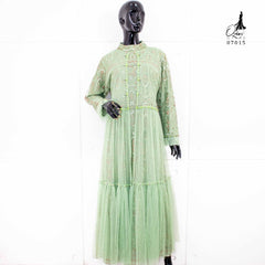 GAMIS OZIAS TILE 07015 LD 105 I Gamis Kondangan Wanita I Gamis Wisuda Remaja Nyaman Panjang