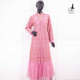 GAMIS OZIAS BROKAT BALIYA 09810 LD 105 I Gamis Pesta Kondangan I Gamis Wanita Muslimah Nyaman Santai