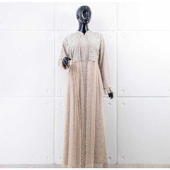 GAMIS OZIKO BROKAT IORA CEILO PREMIUM 09910 I Gamis Pesta Remaja I Gamis Busui friendly Muslim Nyaman 2XL