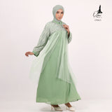 GAMIS OZIAS CERUTY COMBI BROKAT ARGYLIE 09863 LD 105 I Gamis Acara Formal I Fashion Wanita Hijab Muslim Panjang