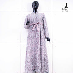 GAMIS OZIAS TILE CALENDULA 06404 LD 105 I Gamis Mewah Wisuda I Gamis Brisemade Muslim Nyaman