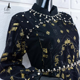 GAMIS OZIAS CERUTY POLOS 03941 LD 105 I Gamis Pesta Mewah I Dress Muslimah Nyaman Panjang
