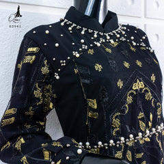 GAMIS OZIAS CERUTY POLOS 03941 LD 105 I Gamis Pesta Mewah I Dress Muslimah Nyaman Panjang