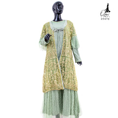 GAMIS OZIAS TILE PREMIUM 09478 LD 105 I Gamis Mewah Fashion I Gamis Remaja Muslimah Dress Nyaman