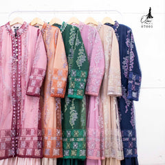 GAMIS OZIAS TILE PREMIUM 07001 LD 105 & 120 I Gamis Pesta Mewah I Busui Friendly Muslim Nyaman