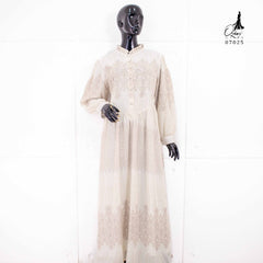 GAMIS OZIAS BABYDOLL CERUTY 07025 LD 105 I Gamis Kondangan Fashion I Gamis Wanita Muslimah Fit Motif Nyaman