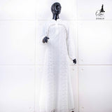 GAMIS OZIAS BROKAT KAGURA 09859 LD 105CM I Gamis Remaja Ngaji I Gamis Busui Friendly Muslim Panjang
