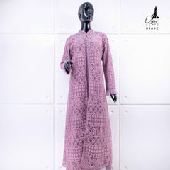 GAMIS OZIAS BROKAT JUMBO FIMELA 09692 LD 105 & LD 120 I Gamis Kondangan Jumbo I Fashion Muslimah Wanita Panjang 2XL