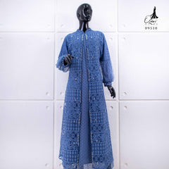 GAMIS OZIAS BROKAT FIMELA 09510 LD 105 I Gamis Wisuda Cantik Muslim Nyaman