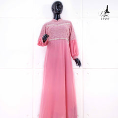 GAMIS OZIAS TILE DOT 09524 LD 105 l Gamis Premium l Fashion Muslimah Nyaman Mewah