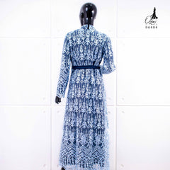 GAMIS OZIAS TILE CALENDULA 06404 LD 105 I Gamis Mewah Wisuda I Gamis Brisemade Muslim Nyaman