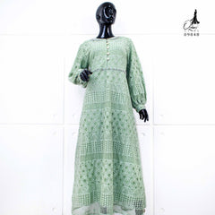 GAMIS OZIAS BROKAT BALIYA 09848 LD 105 I Gamis Busui I Fashion Muslimah Santai Nyaman