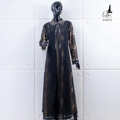 GAMIS OZIAS BROKAT HARUKA 3D 09870 I Gamis Ibu Dan Anak I Gamis Simpel Nyaman Panjang Muslim Dress