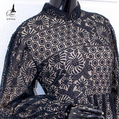 GAMIS OZIAS BROKAT IMPORT 09546 LD 105 I Gamis Kondangan Simpel I Gamis Remaja Cantik Fit Muslim Nyaman