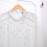GAMIS OZIAS BROKAT PREMIUM 09971 LD 105 I Gamis Pesta Wanita I Gamis Wisuda Cantik Muslim Nyaman