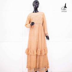 GAMIS OZIAS BROKAT IMPORT PREMIUM 09589 LD 105 I Dress Kondangan Simpel I Dress Lebaran Muslim Nyaman