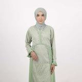 GAMIS OZIAS BROKAT FLORANCE 09888 LD 105 I Gaun Pesta Muslimah I Fahion Dewasa Muslim Busui Friendly Nyaman Panjang