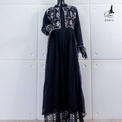 GAMIS OZIAS BROKAT ARABELLA 09873 LD 105 I Gamis Busui l Fashion Muslimah Nyaman Panjang 2XL