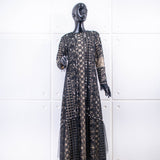 GAMIS OZIAS BROKAT 09466 LD 105 & 09858 LD 120 I Gamis Idul fitri I Gamis Wanita cantik Muslim Nyaman