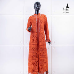 GAMIS OZIAS BROKAT JUMBO FIMELA 09692 LD 105 & LD 120 I Gamis Kondangan Jumbo I Fashion Muslimah Wanita Panjang 2XL