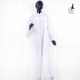 GAMIS OZIAS BROKAT FIMELA 09846 LD 105CM I Gamis Wisuda Muslimah I Dress Home Panjang Santai Nyaman Wanita