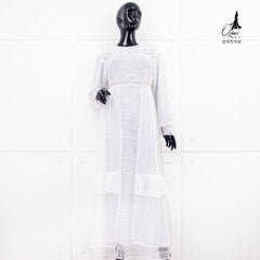 GAMIS OZIAS BROKAT IMPORT 09590 LD 105 I Gamis Fashion muslimah I Gamis Pesta Simpel Wanita Nyaman Panja