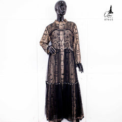 GAMIS OZIAS TILE 07015 LD 105 I Gamis Kondangan Wanita I Gamis Wisuda Remaja Nyaman Panjang