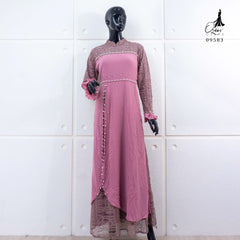 GAMIS OZIAS BROKAT COMBI SIFON 09583 LD 105 I Gamis Kondangan Simpel l Busana Muslim Premium Nyaman Panjang Santai