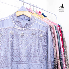 GAMIS OZIAS TILE 06406 LD 105 I Gamis Formal Remaja I Fashion Muslim Panjang Nyaman