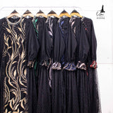 GAMIS OZIAS TILE IMPORT 03996 LD 105 I Gamis Rompi Wisuda I Gamis Kondangan Cantik Muslim Nyaman