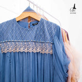 GAMIS OZIAS TILE POLOS 09988 LD 105 I Gamis Kondangan Wanita I Gamis Fashion Muslimah Panjang Santai