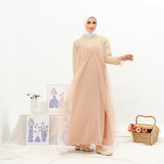 GAMIS OZIAS CERUTY 03951 I Gamis Kondangan Import I Fashion Muslimah Nyaman Panjang